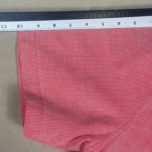 Tommy Bahama Mens L Short Sleeve Silk Shirt Pink Relaxed Fit Pocket 100% Silk - Picture 6 of 12